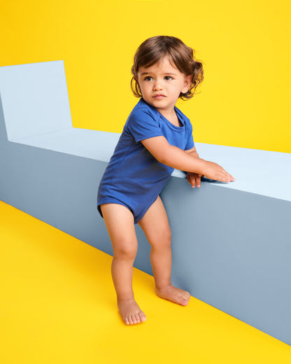 ROLY HONEY Baby baby bodysuit in white - promotional clothing printed with your company logo