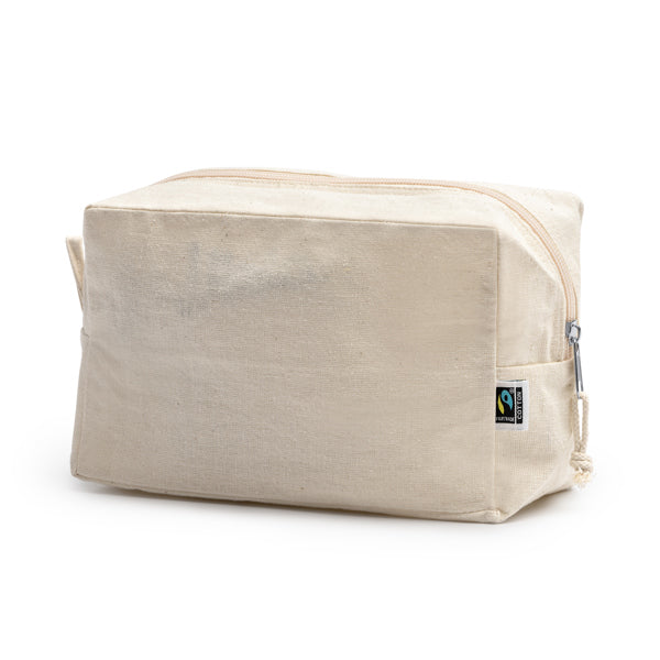NARO - Borsa da toilette multifunzionale in 100% cotone Fairtrade (180 g/m²)
