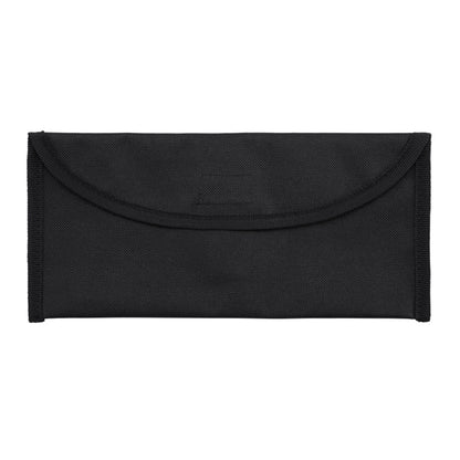 Stamina GARZA 600D polyester laptop bag in black - promotional merchandise printed with your company logo