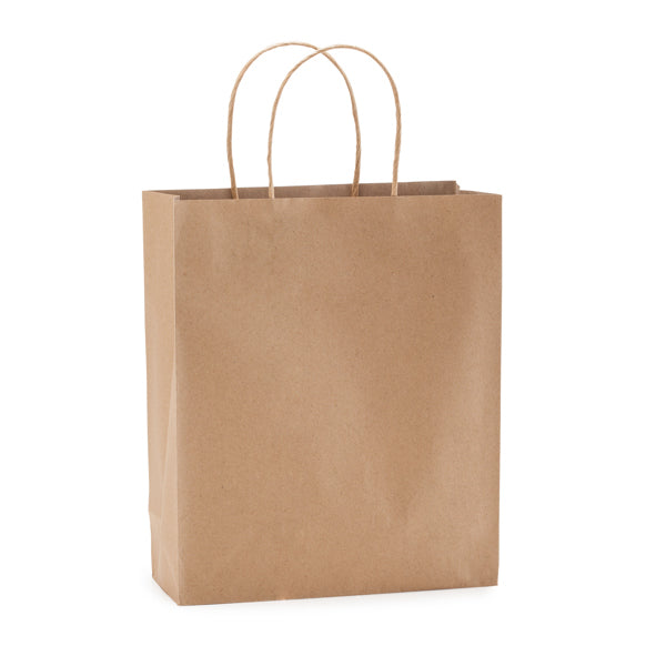 ARCE - 110 gsm paper bag in natural finish, with reinforced short…