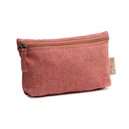 REMO - Multipurpose toilet bag in recycled cotton with matching zip and…