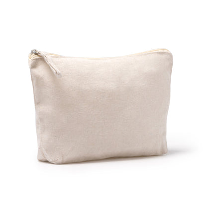 OSAK - Trousse da toilette con finitura naturale, ideale per la sublimazione, in poliestere