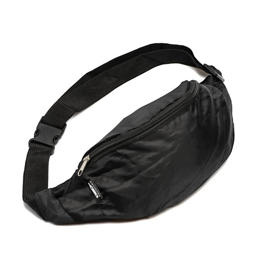 CAMBRAI - 210D RPET belt pouch with main comparment and zip fastening