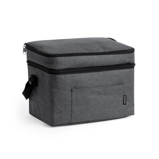 MARLOX - XL cooler bag made of RPET polyester in a heather design