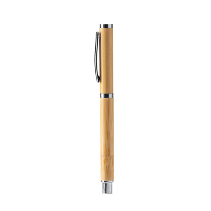 Stamina PIRGO Bamboo ball pen in bamboo - promotional merchandise printed with your company logo