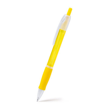 Stamina ONTARIO Push ball pen in white - promotional merchandise printed with your company logo