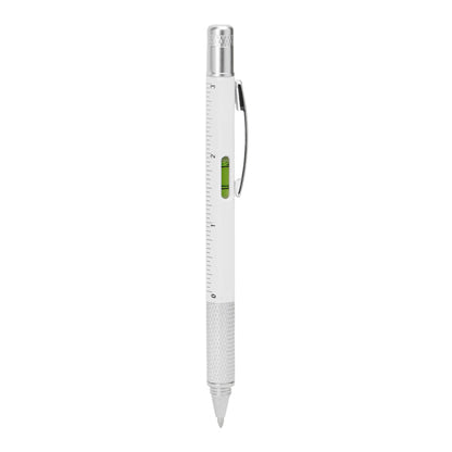 Stamina KANCHAN Multifunction ball pen in white - promotional merchandise printed with your company logo