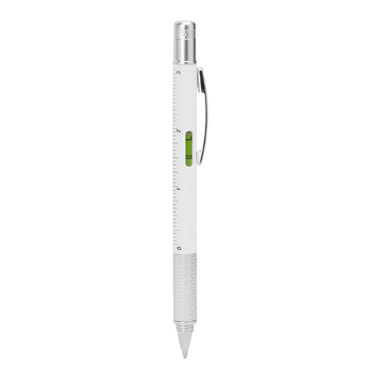 Stamina KANCHAN Multifunction ball pen in white - promotional merchandise printed with your company logo