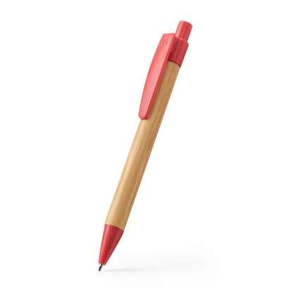 Stamina STOA Wheat fibre pen in yellow/beige - promotional merchandise printed with your company logo