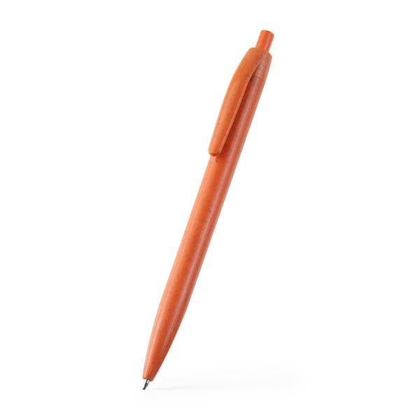Stamina KAMUT Wheat fibre and ABS pen in yellow - promotional merchandise printed with your company logo