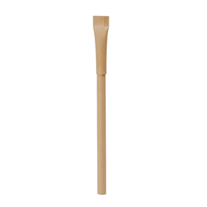 Stamina LIANDE Recycled cardboard pen in beige - promotional merchandise printed with your company logo