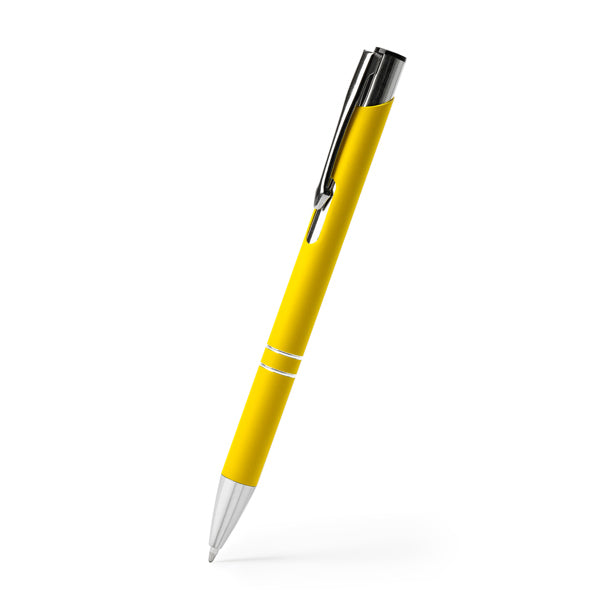 Stamina NORFOLK Aluminium ball pen in white - promotional merchandise printed with your company logo