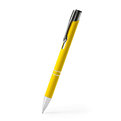 Stamina NORFOLK Aluminium ball pen in white - promotional merchandise printed with your company logo