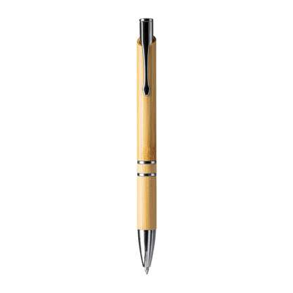 Stamina BESKY Bamboo ball pen in beige - promotional merchandise printed with your company logo