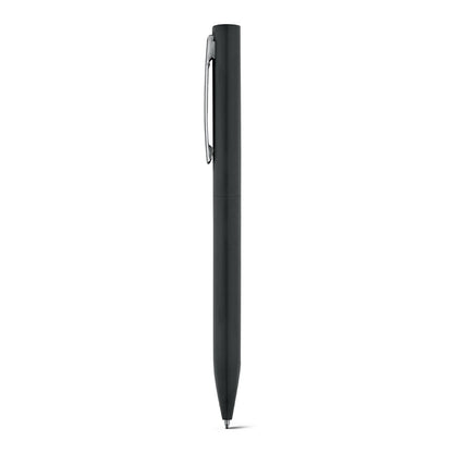 WASS promotional pen in black with custom logo branding
