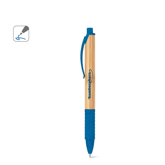 KUMA promotional pen (complete set view) with custom logo branding