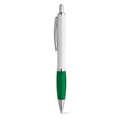 MOVE promotional pen in green with custom logo branding