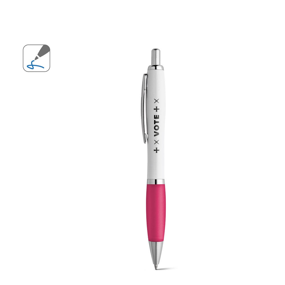 MOVE promotional pen (complete set view) with custom logo branding