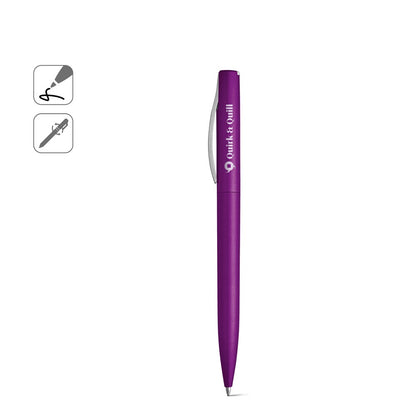 AROMA promotional pen (complete set view) with custom logo branding
