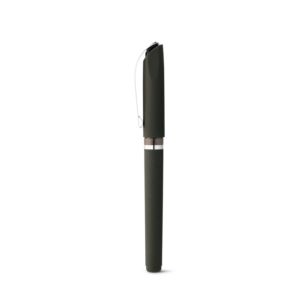 BOLT promotional pen in black with custom logo branding