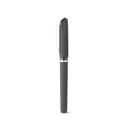 BOLT promotional pen in grey with custom logo branding