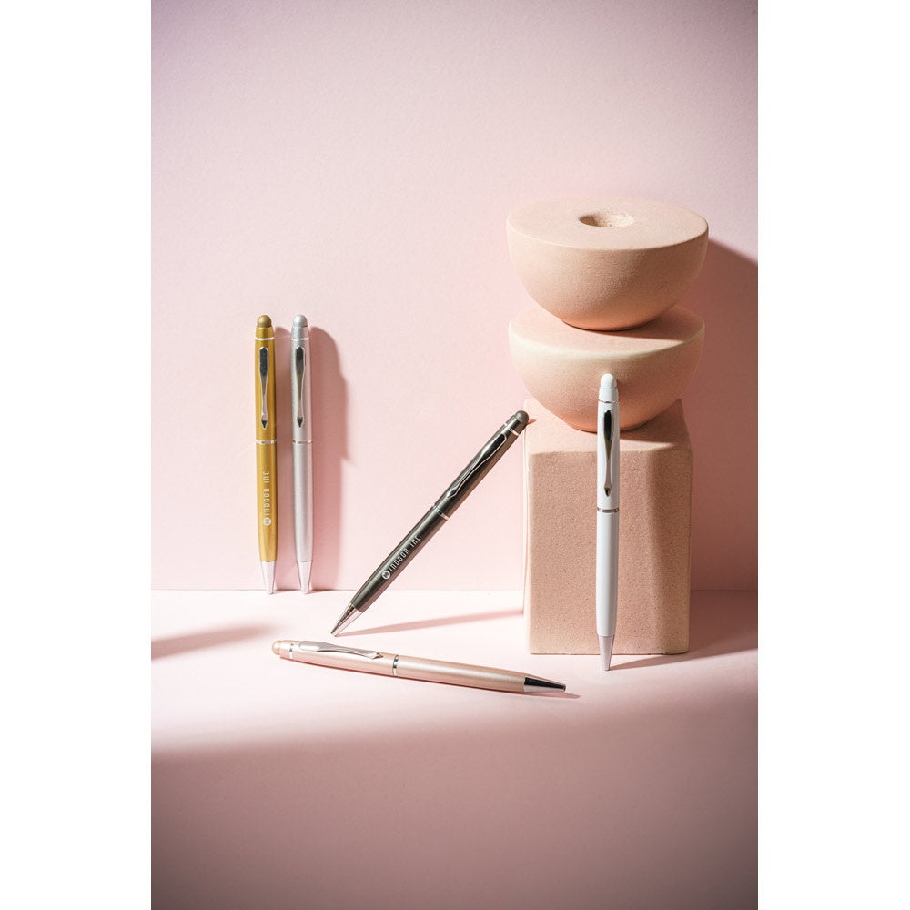 JULIE promotional pen with custom logo branding