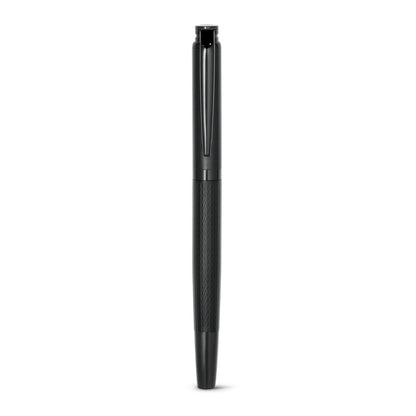 BLAZON promotional pen in black with custom logo branding