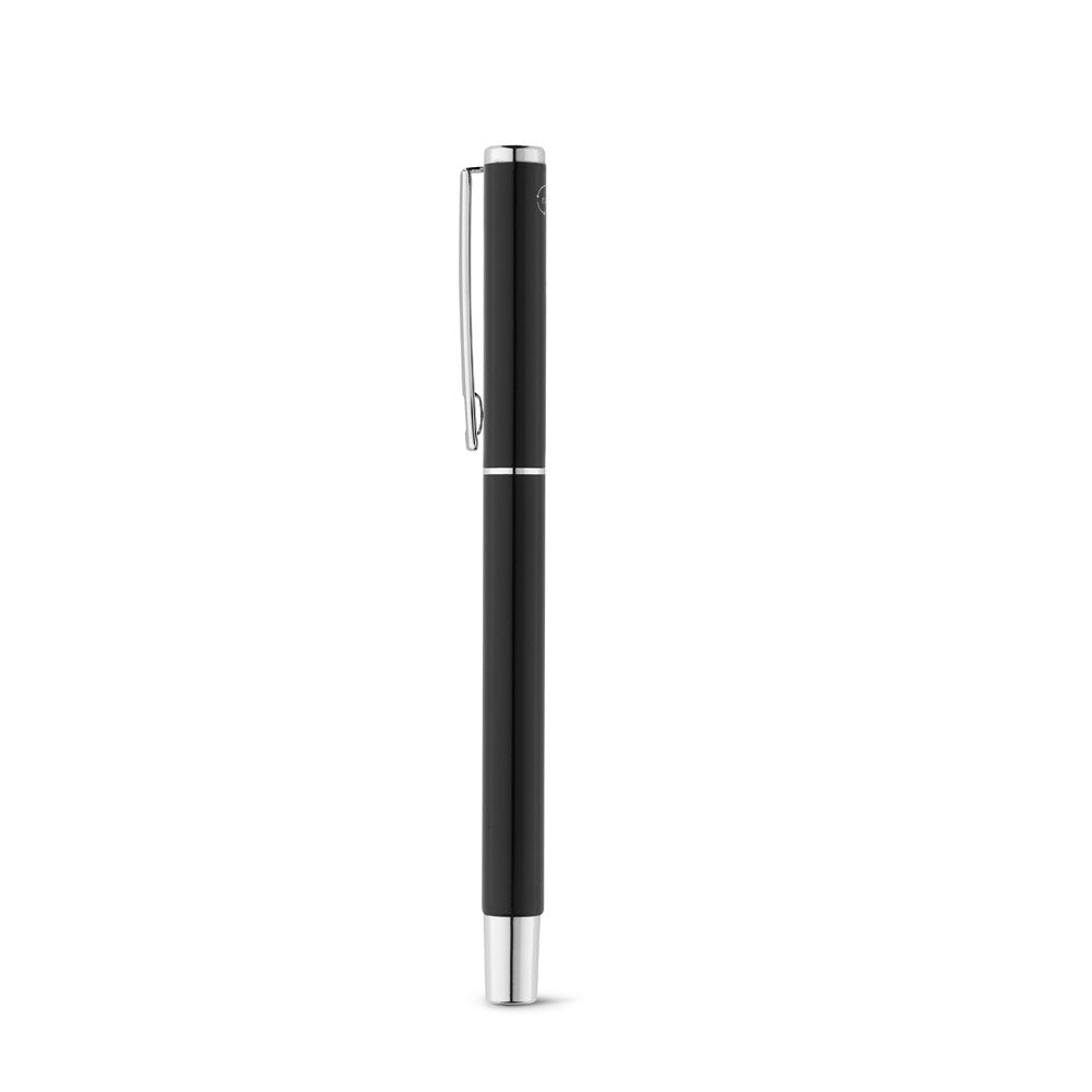 DANEY promotional pen in black with custom logo branding