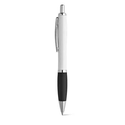 MOVE BK promotional pen in black with custom logo branding