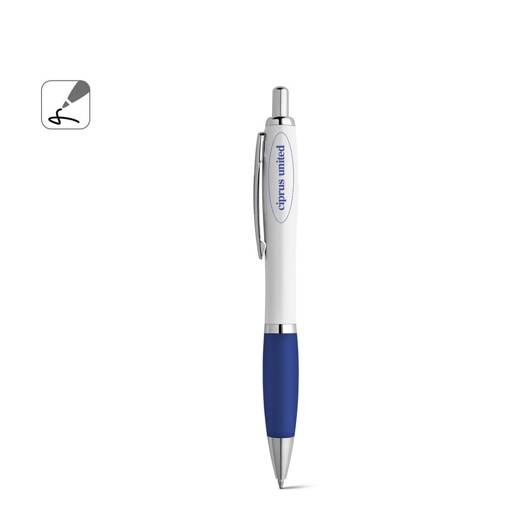 MOVE BK promotional pen (complete set view) with custom logo branding