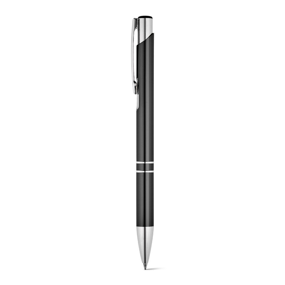 BETA BK promotional pen in black with custom logo branding