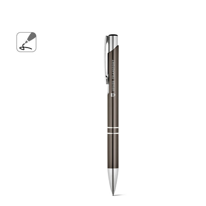 BETA BK promotional pen (complete set view) with custom logo branding