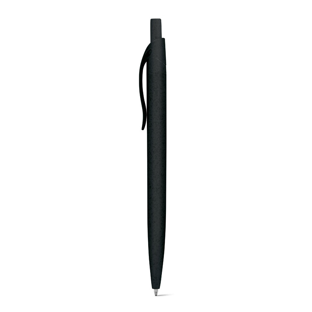 CAMILA promotional pen in black with custom logo branding