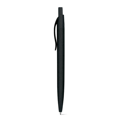 CAMILA promotional pen in black with custom logo branding