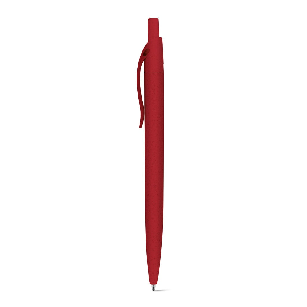 CAMILA promotional pen in red with custom logo branding