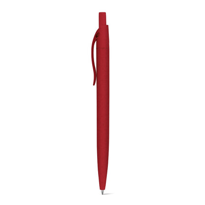CAMILA promotional pen in red with custom logo branding