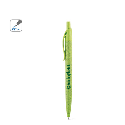 CAMILA promotional pen (complete set view) with custom logo branding