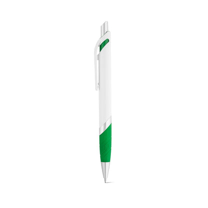 MOLLA promotional pen in green with custom logo branding
