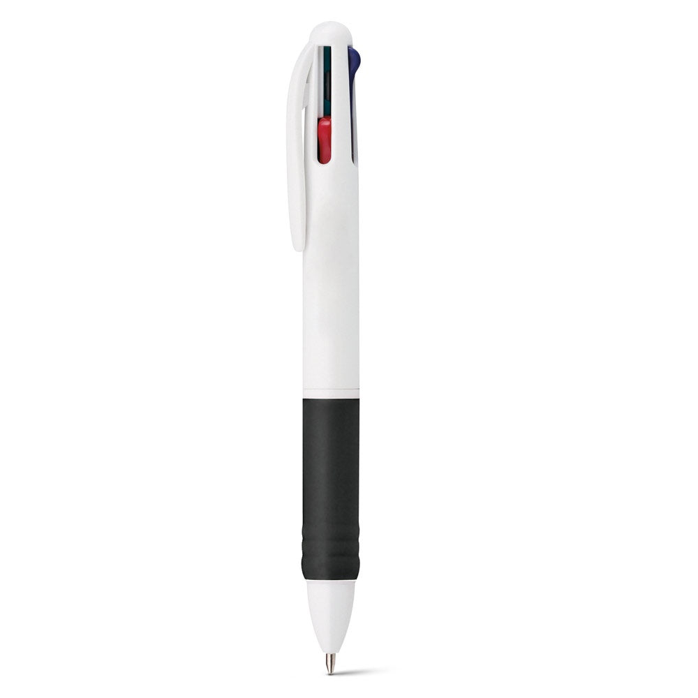 OCTUS promotional pen in black with custom logo branding