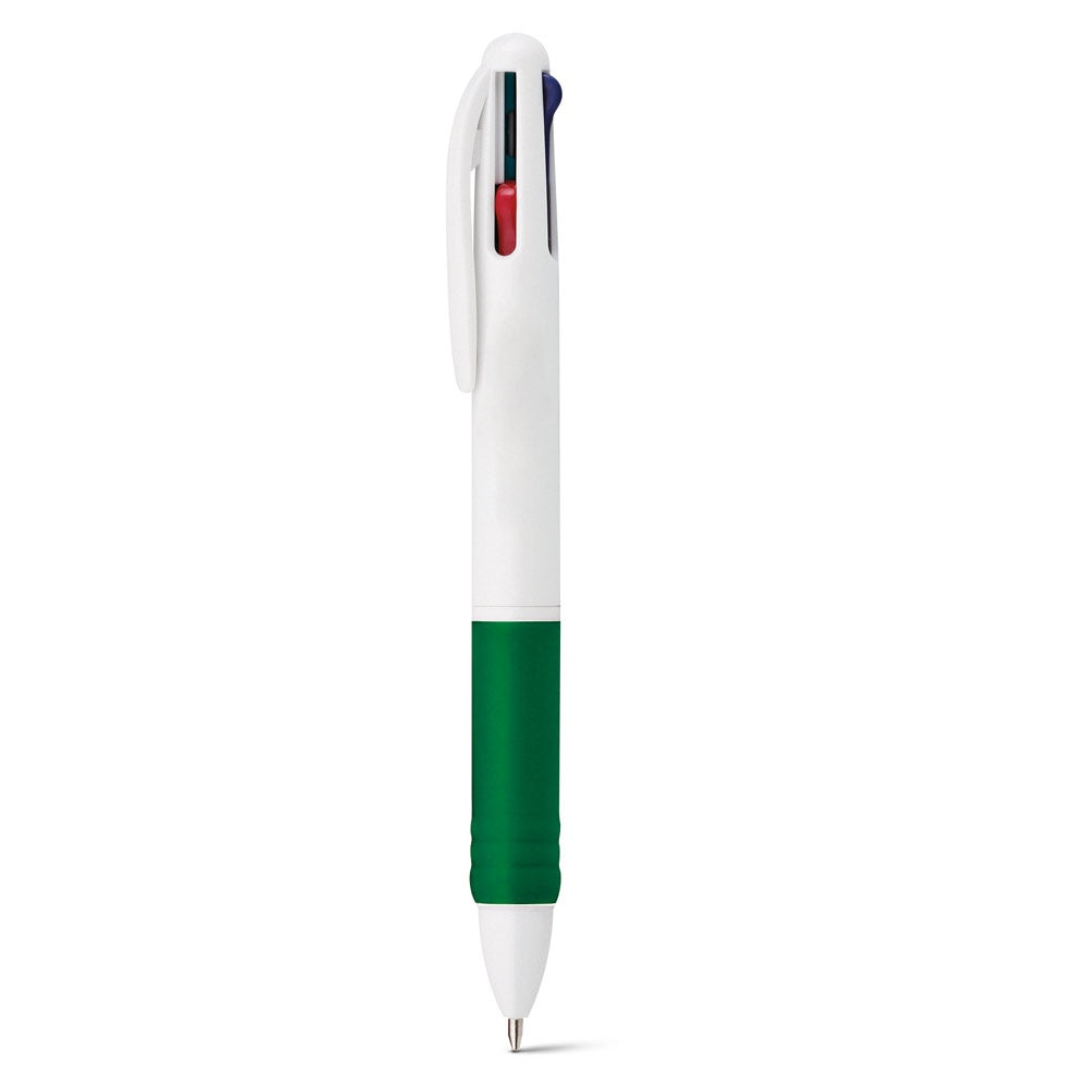 OCTUS promotional pen in green with custom logo branding