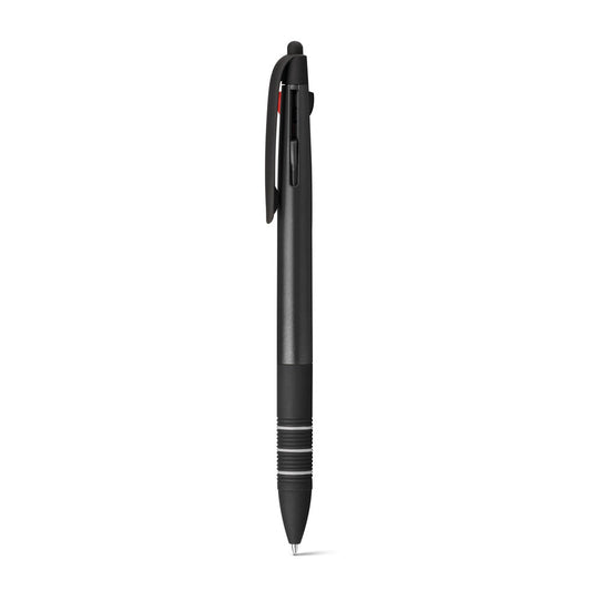 MULTIS promotional pen in black with custom logo branding