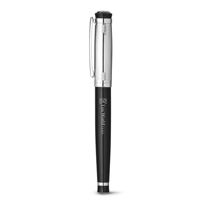 ORLANDO promotional writing set in silver with custom logo branding