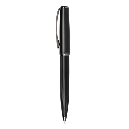 IMPERIO promotional writing set in black (detail view) with custom logo branding