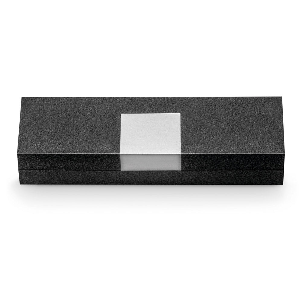 IMPERIO promotional writing set in black (gift box packaging) with custom logo branding