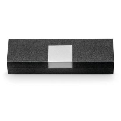 IMPERIO promotional writing set in black (gift box packaging) with custom logo branding