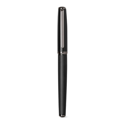 IMPERIO promotional writing set in black (detail view) with custom logo branding