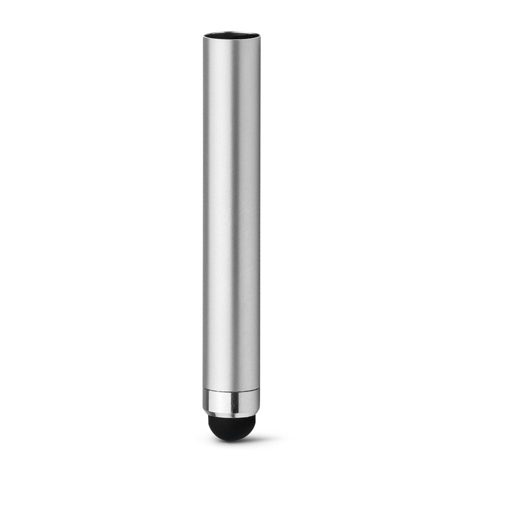 LAPOINT promotional pen in satin silver (detail view) with custom logo branding