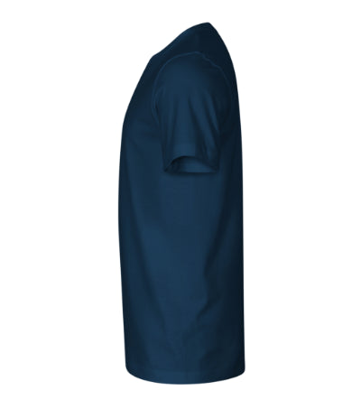 MALFINI EDGE Men's T-shirt in navy blue - promotional clothing printed with your company logo