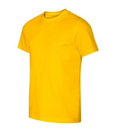 MALFINI EDGE Men's T-shirt in yellow - promotional clothing printed with your company logo