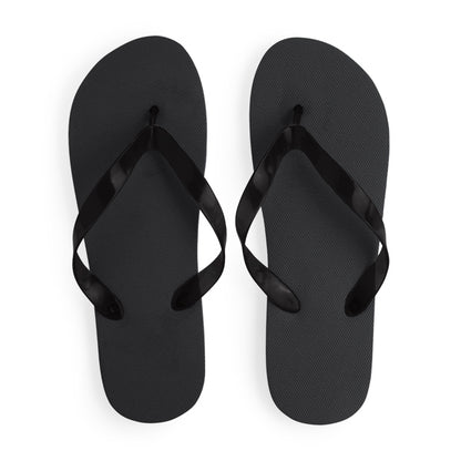 Stamina KALAY PE and PVC flip-flops in black - promotional merchandise printed with your company logo